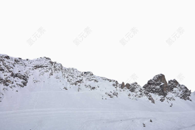 山顶雪场