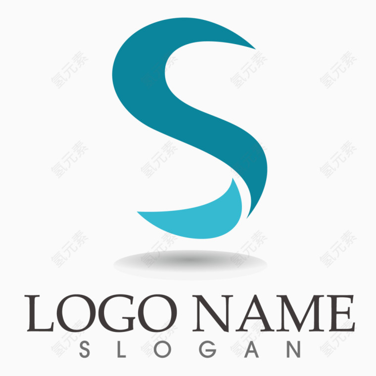 企业矢量logo设计创意S