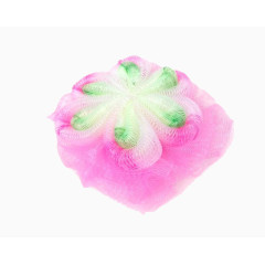 粉色沐浴球