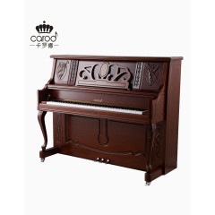 Carod卡罗德高端立式钢琴胡桃木色C6-R
