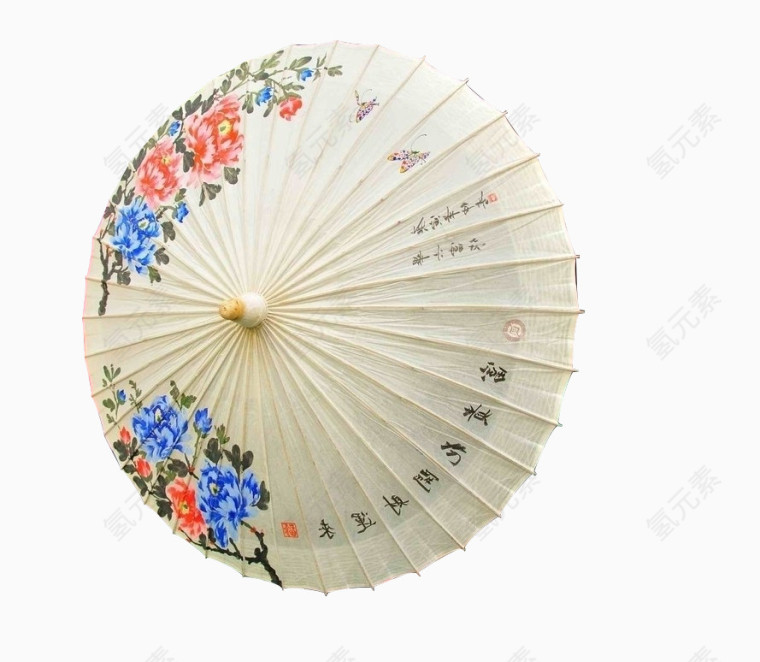 中国风花伞