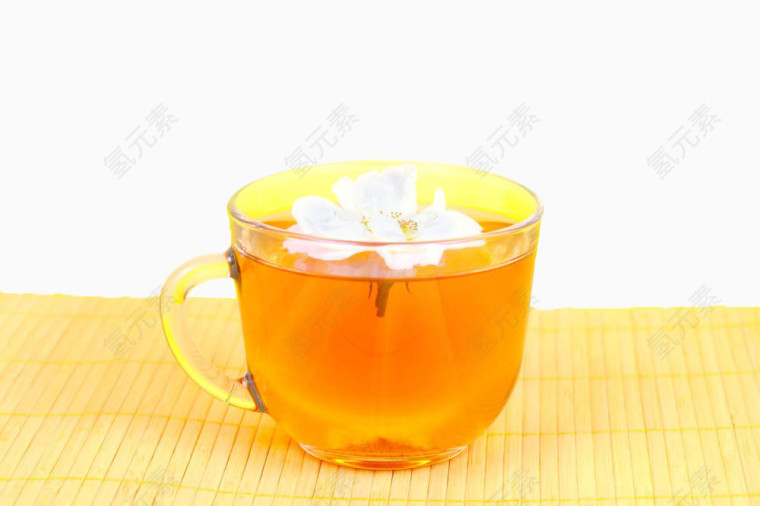 黄色茉莉花茶