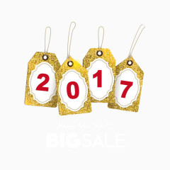 2017新年促销背景图片