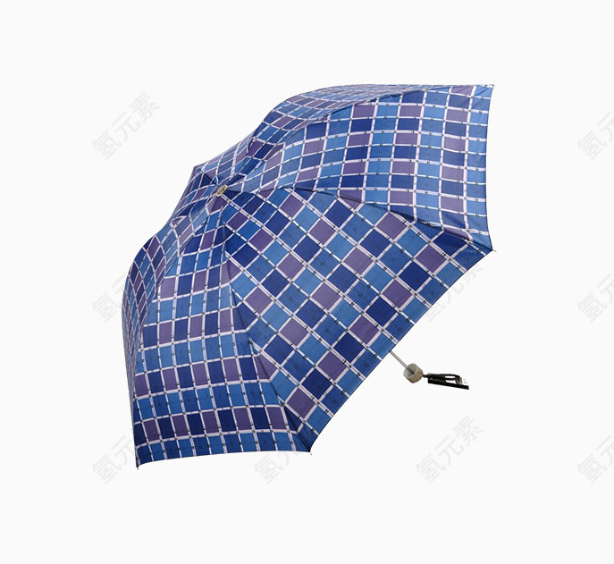 花格雨伞