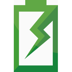 矢量创意设计绿色能源大电池图