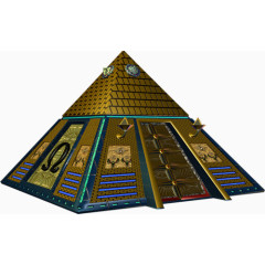 复古埃及金字塔