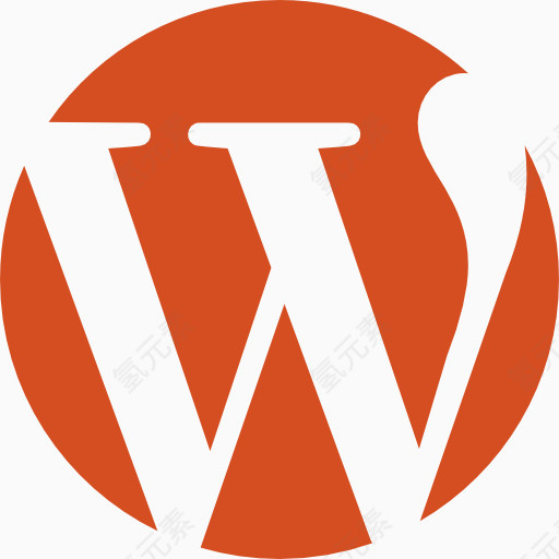 扁平化 logo wordpress