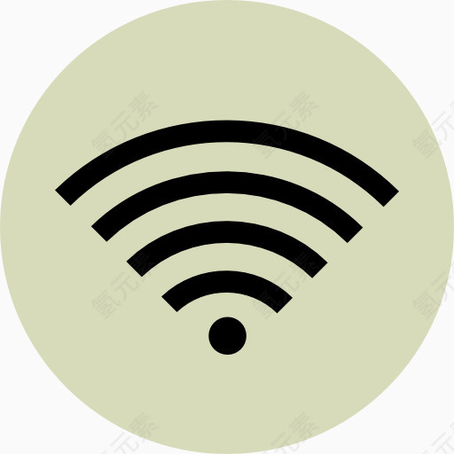 扁平化 icon wifi