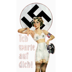 二战纳粹德国性感美女