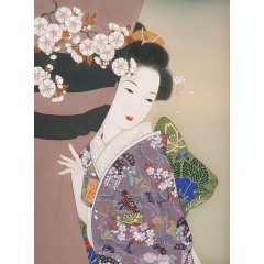 浮世绘仕女日本古代人物