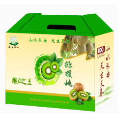 猕猴桃绿色包装盒