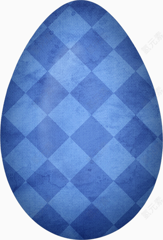 蓝色格子蛋