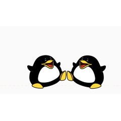 两只小企鹅