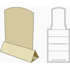 矢量图硬纸包装