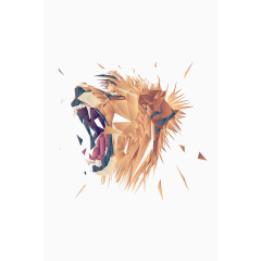 怒吼的狮子