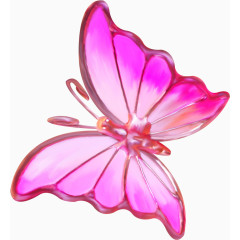 紫红色蝴蝶