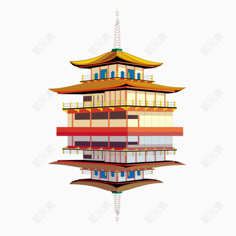 矢量图建筑物