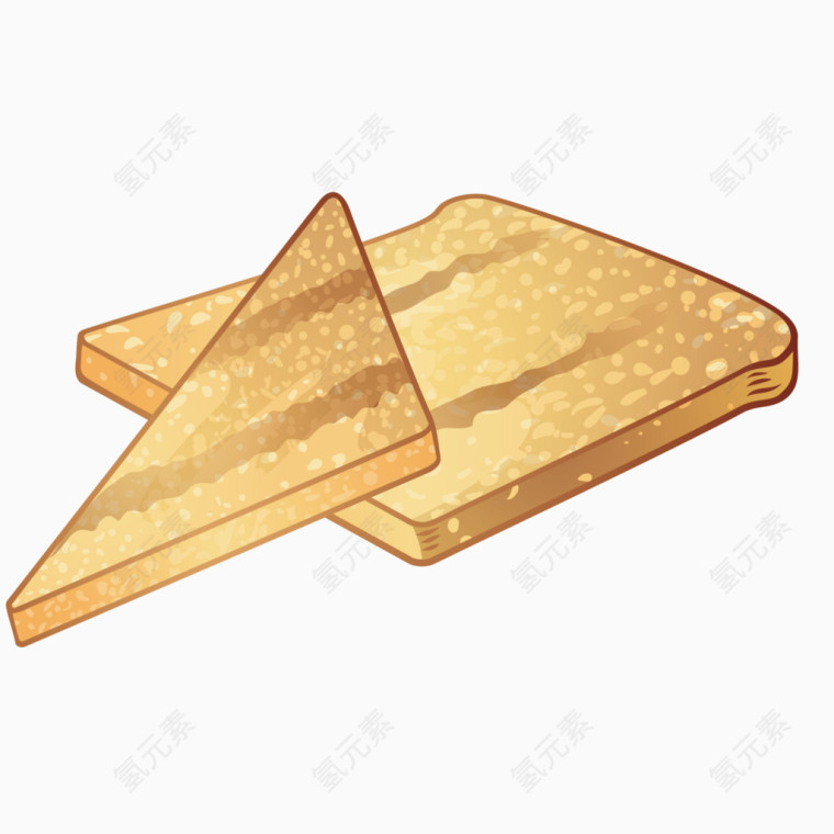三角面包