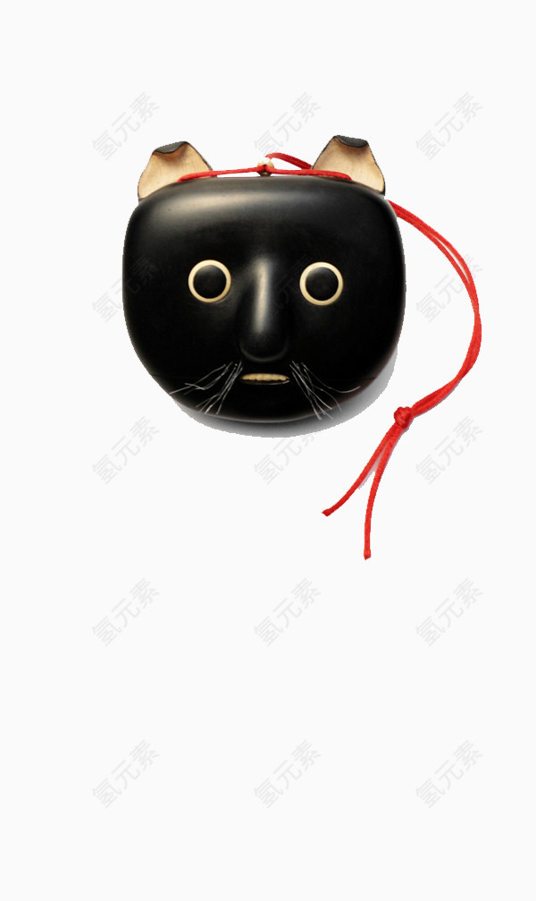 黑色小猫手工图片