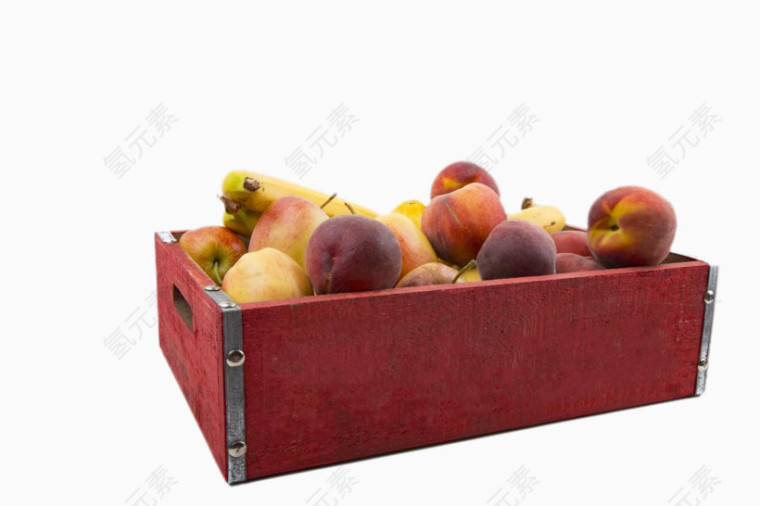 木箱桃子