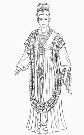 古代人物服饰