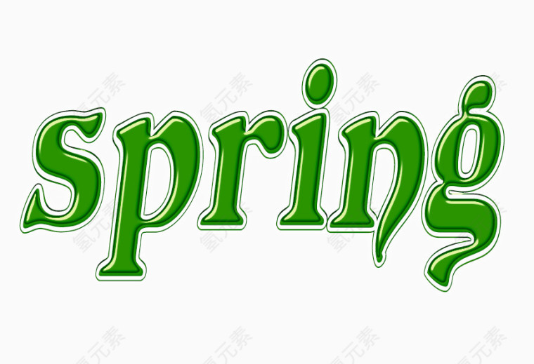 spring特效文字