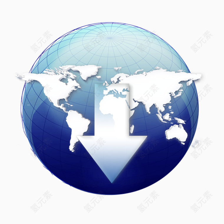 地球商务标志