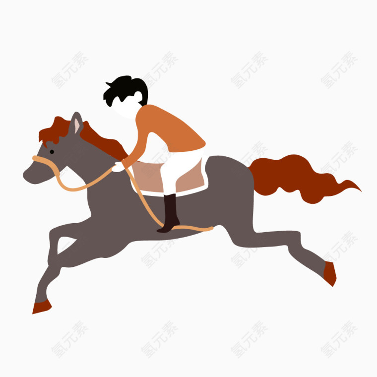 古典赛马骑马