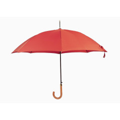 红色长把雨伞