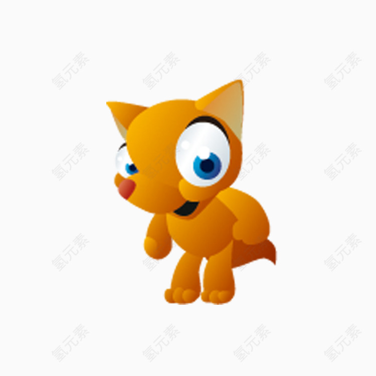 橙色的小狐狸