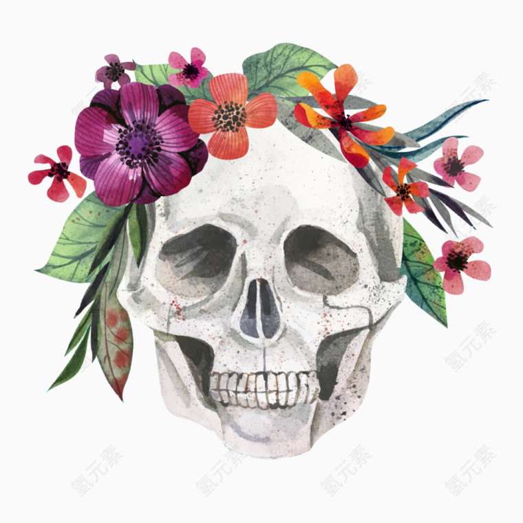 矢量死亡和花