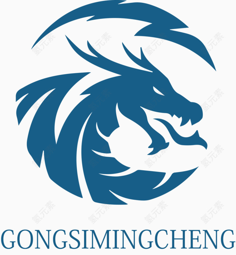 矢量中国风logo