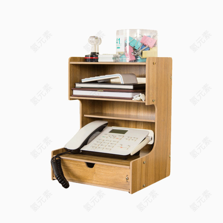 木质办公桌面收纳盒
