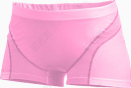 粉色四角裤