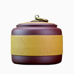紫砂储茶罐