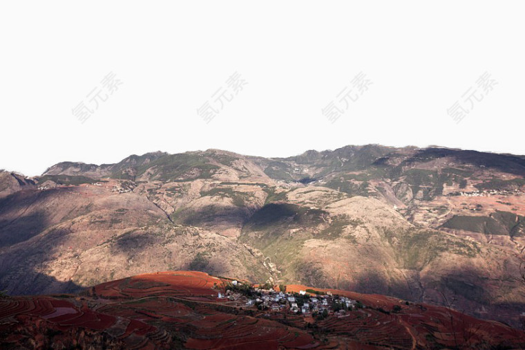 云南东川红土地风景