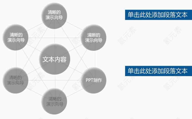 组合圆形网络图.