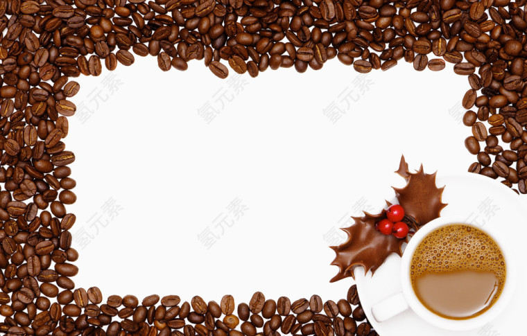 咖啡豆相框