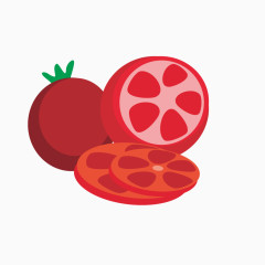 番茄红色