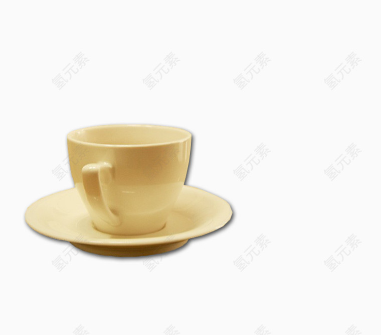 土黄咖啡杯