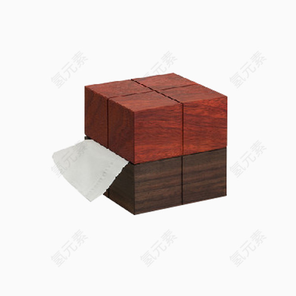 木头材质抽纸盒