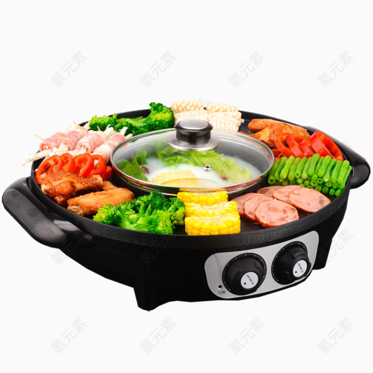 韩式家用电烧烤炉