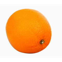 一个新鲜的橙子