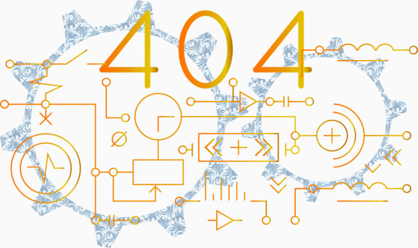 矢量手绘404页面下载