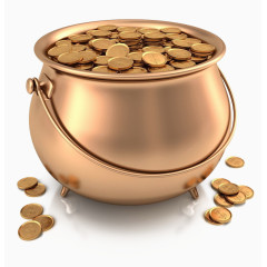 一桶装满的金币
