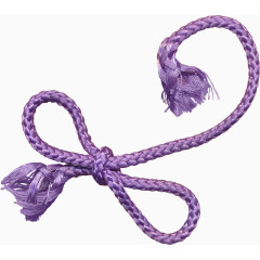 紫色漂亮绳子