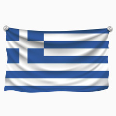矢量旗标国家希腊