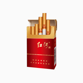 红河运香烟盒