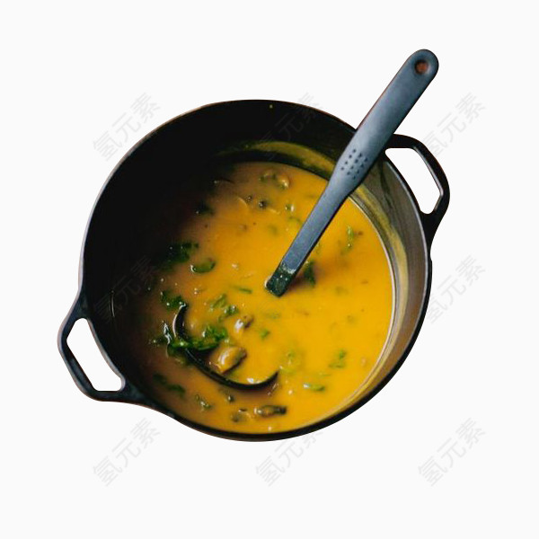 黄油香菇熬汤