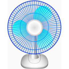 矢量手绘风扇